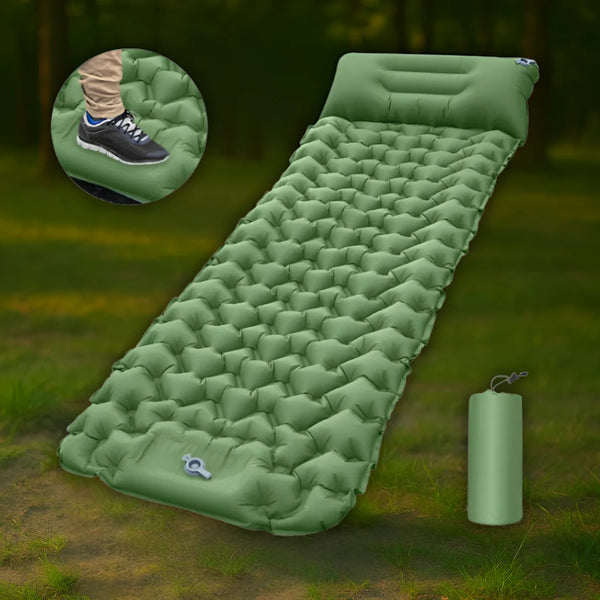 Lightweight, comfortable and easy to inflate inflatable mattress