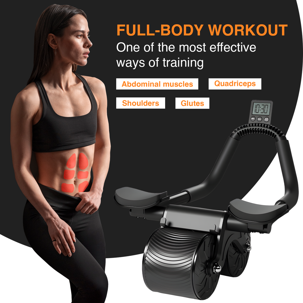 Automatic Rebound Abdominal Wheel