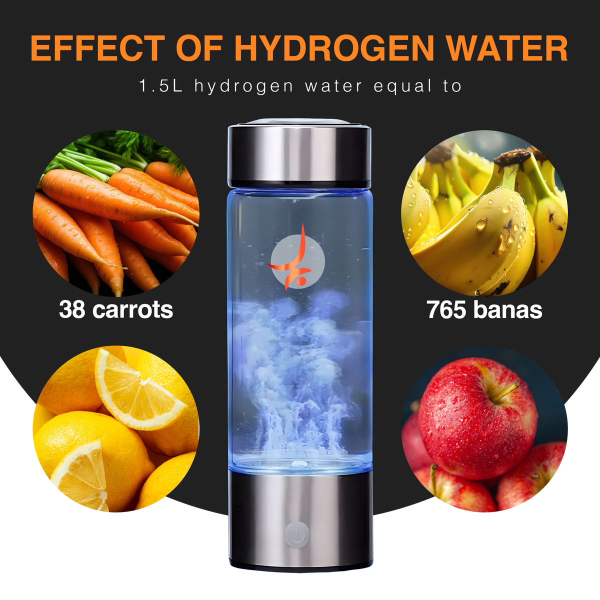Hydrogen Water Bottle